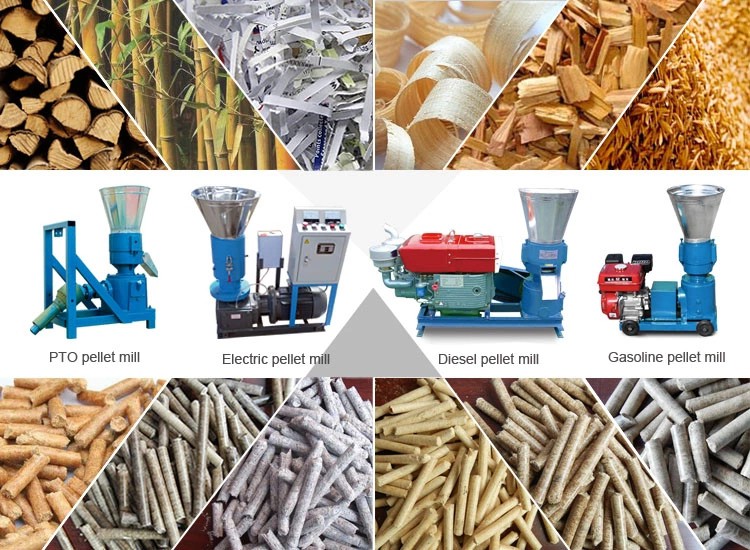 wood pellet machine