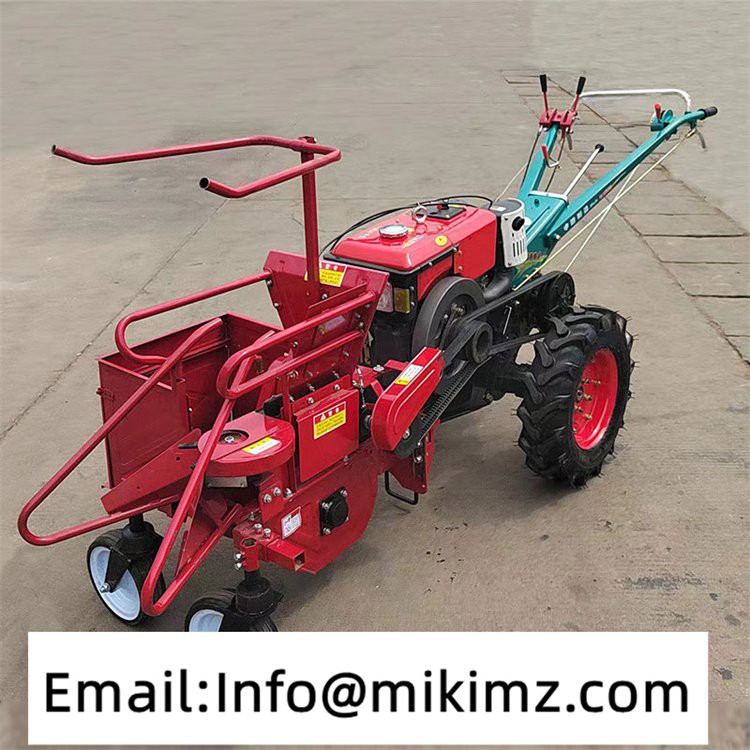 Walking Tractor Portable Wheat And Rice harvester Machine