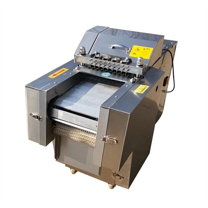 Fresh Meat Hamburger Steak Rib Fish Cutting Slices Dices Cubes Machine