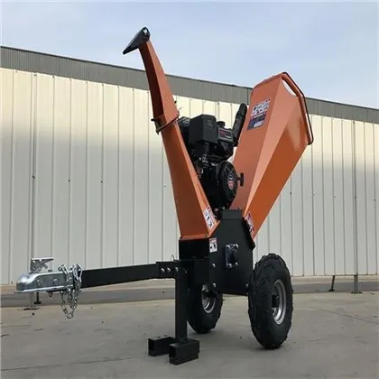 Bencinski motor Drobilnik za drobljenje lesa