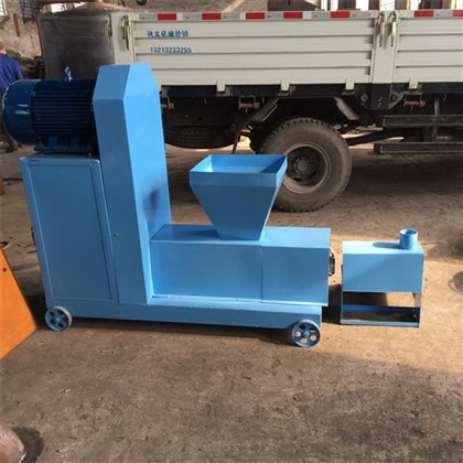 Ekstruder za brikete iz lesnega premoga in žagovine