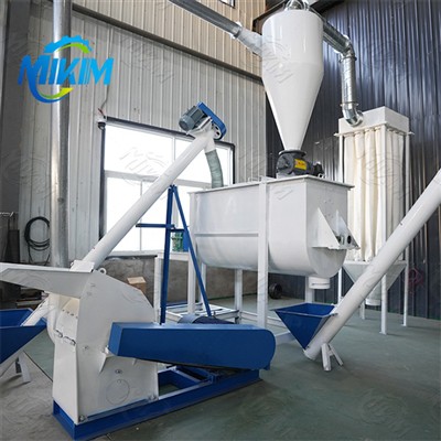 Duck feed pellet production line