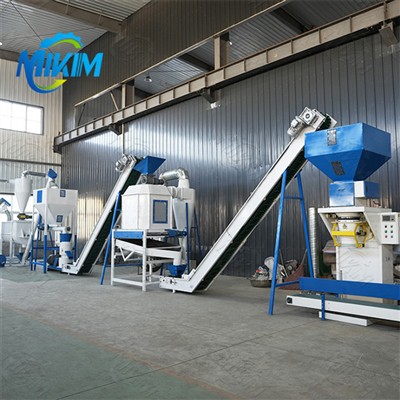 Animal feed pellet production line