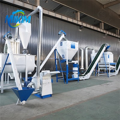 Chicken feed pellet production line Chicken feed pellet production line